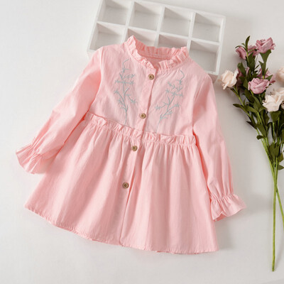 Kids Girls Casual Long Sleeve Princess Costume Baby Floral Print Children Cotton Birthday Dresses
Kids Girls Casual Long Sleeve Princess Costume Baby Floral Print Children Cotton Birthday Dresses