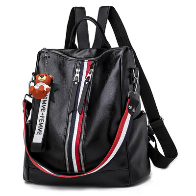HKZ waterproof shoulder bag female Korean fashion leisure high-capacity dual-purpose female autumn&winter tide ladies backpack
HKZ waterproof shoulder bag female Korean fashion leisure high-capacity dual-purpose female autumn&winter tide ladies backpack