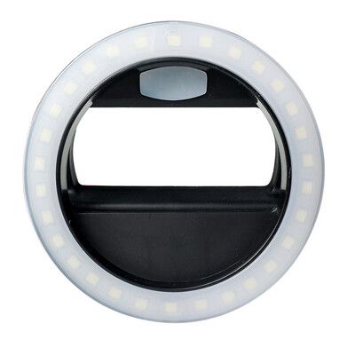 USB ChargingLED Light Up Selfie Luminous Phone Ring For iPhone for Android