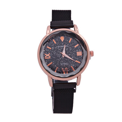 Summer fashion new magnet magnet strap starry sky watch student simple quartz watch
Summer fashion new magnet magnet strap starry sky watch student simple quartz watch
