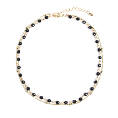 Women Girl Fashion Vintage Casual Gold Silver Sequins Choker Necklace Fashion Charm Double Layers Diamond Clavicle Necklace
Women Girl Fashion Vintage Casual Gold Silver Sequins Choker Necklace Fashion Charm Double Layers Diamond Clavicle Necklace