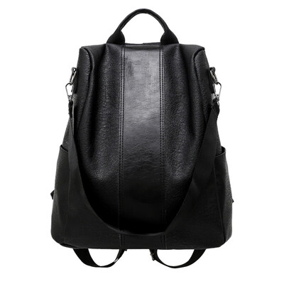 Fashion Womens PU Leather Backpack Large-capacity Youth Leather Backpacks For Teenage Girls Female School Shoulder Bag Backpack
Fashion Womens PU Leather Backpack Large-capacity Youth Leather Backpacks For Teenage Girls Female School Shoulder Bag Backpack