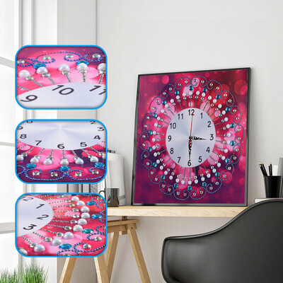 Gobestart 5D Special Diamond-Shaped Embroidery Wall Clock DIY Painting Diamond Cross Stitc
Gobestart 5D Special Diamond-Shaped Embroidery Wall Clock DIY Painting Diamond Cross Stitc