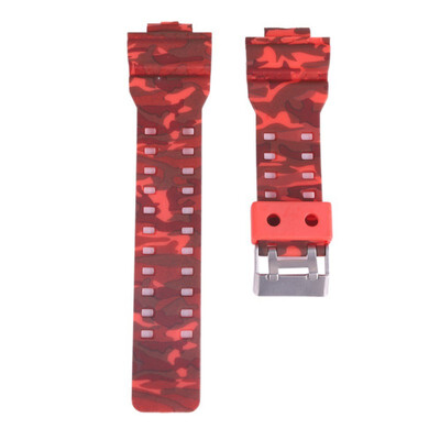 Silicone Rubber Watchband Men Sports Diving Camouflage Strap For GA-110100 Replace Electronic Wristwatch Belt Watch
Silicone Rubber Watchband Men Sports Diving Camouflage Strap For GA-110100 Replace Electronic Wristwatch Belt Watch