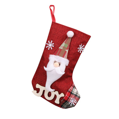 Gobestart Pendant Ornaments Christmas Candy Gift Bag Christmas Stockings Decoration