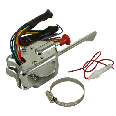 Tailored New Chrome 12V Universal Street Hot Rod Turn Signal Switch For FORD BUICK GM
Tailored New Chrome 12V Universal Street Hot Rod Turn Signal Switch For FORD BUICK GM