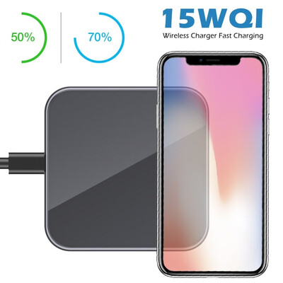 15W QI Wireless Charger Fast Charging Pad Mobile Charger for Iphone XSX88p Samsung S9S8S7
15W QI Wireless Charger Fast Charging Pad Mobile Charger for Iphone XSX88p Samsung S9S8S7