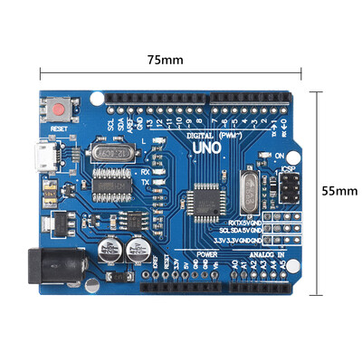 CH340-UNO Development Board Micro USB Port with 30cm USB Cable for Compatible Arduino DIY
CH340-UNO Development Board Micro USB Port with 30cm USB Cable for Compatible Arduino DIY