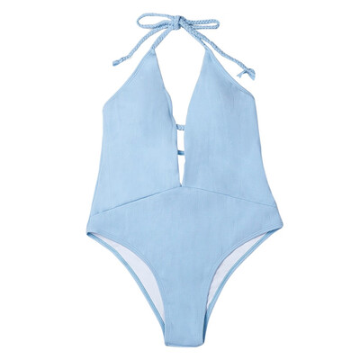 Roseonmyhand Women Sexy One-Piece Swimsuit Bandage Padded Bra Beach Halter Bikini Set Swimwer
Roseonmyhand Women Sexy One-Piece Swimsuit Bandage Padded Bra Beach Halter Bikini Set Swimwer