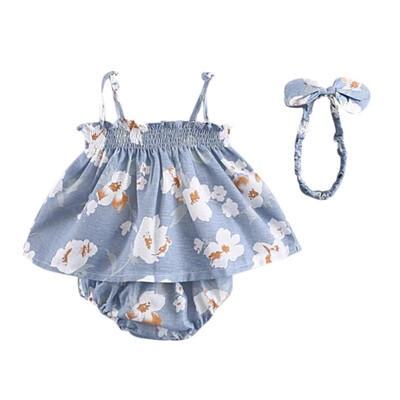 Baby Girls Newborn Dress Clothes Cute Bowknot Striated Sleeveless Girl Dress PP Pants Headband infant 3pcs Clothing Sets
Baby Girls Newborn Dress Clothes Cute Bowknot Striated Sleeveless Girl Dress PP Pants Headband infant 3pcs Clothing Sets