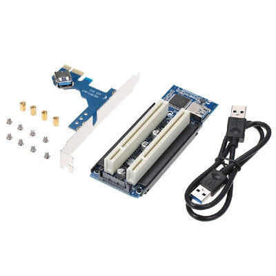 PCI-E to PCI Adapter Card PCI-E to Dual PCI Slot Expansion Card Support Capture CardGolden Tax CardSound Card
PCI-E to PCI Adapter Card PCI-E to Dual PCI Slot Expansion Card Support Capture CardGolden Tax CardSound Card