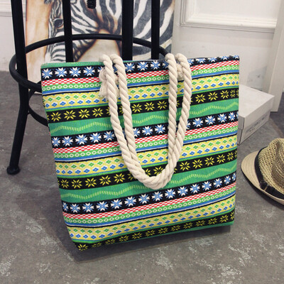 Summer Shopping Big Bag floral Messenger Bags Women Canvas bohemian style striped Shoulder Beach Bag Female Casual Tote
Summer Shopping Big Bag floral Messenger Bags Women Canvas bohemian style striped Shoulder Beach Bag Female Casual Tote