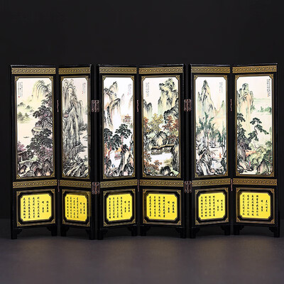 Antique ornaments featuring gifts Chinese style panda screen traditional crafts
