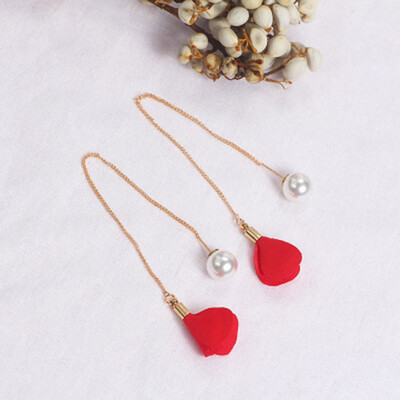 guangxichuangshengxinfu Newly Women Gold Silver Plated Crystal Flower Drop Long Dangle Chain Earrings
guangxichuangshengxinfu Newly Women Gold Silver Plated Crystal Flower Drop Long Dangle Chain Earrings