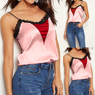 Starmoon Fashion Womens Ladies Lace Solid Color Stitching Sleeveless Casual Tops Shirt
Starmoon Fashion Womens Ladies Lace Solid Color Stitching Sleeveless Casual Tops Shirt