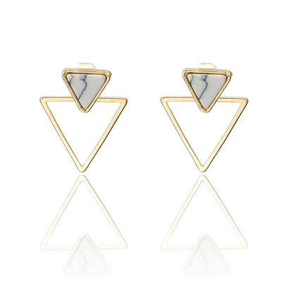Korean Popular Statement Gold Earrings Marble Geometric Triangle Stud Earrings For Women Fashion Jewelry 2019 Brincos Oorbellen
Korean Popular Statement Gold Earrings Marble Geometric Triangle Stud Earrings For Women Fashion Jewelry 2019 Brincos Oorbellen
