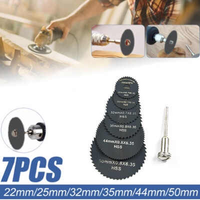 〖Follure〗7PCS Cutting Discs Mandrel HSS Rotary Circular Saw Blades Tool Cutoff Accessory
〖Follure〗7PCS Cutting Discs Mandrel HSS Rotary Circular Saw Blades Tool Cutoff Accessory