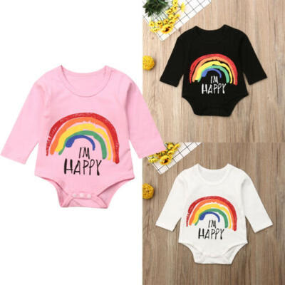 UK Stock Toddler Newborn Baby Girl Boys Rainbow Romper Bodysuit Jumpsuit Outfits
UK Stock Toddler Newborn Baby Girl Boys Rainbow Romper Bodysuit Jumpsuit Outfits