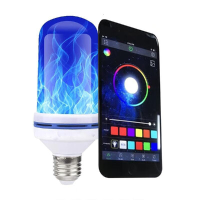 LEDs Flame-Effect Fire Light Bulb E27 Home Decorative Light Atmosphere Lighting Vintage Flaming Lamp Controlled by Phone
LEDs Flame-Effect Fire Light Bulb E27 Home Decorative Light Atmosphere Lighting Vintage Flaming Lamp Controlled by Phone