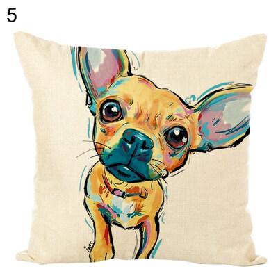 45x45cm Colored Painting Dog Throw Pillow Case Cushion Cover Sofa Bed Decor
45x45cm Colored Painting Dog Throw Pillow Case Cushion Cover Sofa Bed Decor