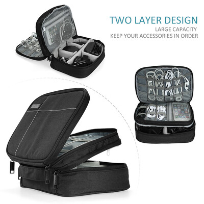 Portable Travel Makeup Bag Case Toiletry Cosmetics Bag Organizer Electronics Camera Bag
Portable Travel Makeup Bag Case Toiletry Cosmetics Bag Organizer Electronics Camera Bag