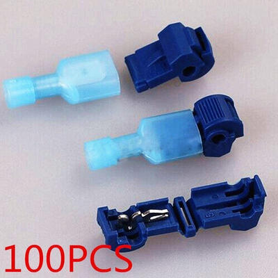 Fashion 100x Quick Splice Lock Wire Terminals Connectors Electrical Crimp Cable Snap
Fashion 100x Quick Splice Lock Wire Terminals Connectors Electrical Crimp Cable Snap