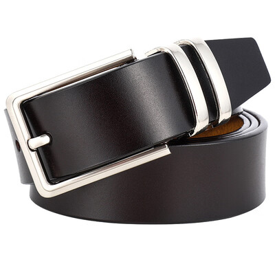Mens leather belt belt business dress leather belt casual fashion Korean version of the belt with hot pin buckle
Mens leather belt belt business dress leather belt casual fashion Korean version of the belt with hot pin buckle