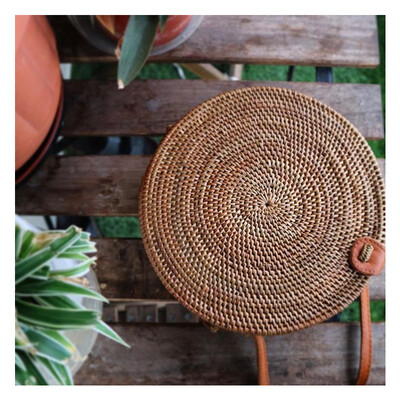 Real Indonesian Bali rattan bag Special sales