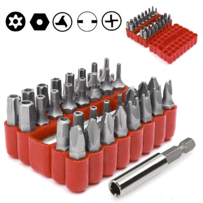 〖Follure〗Security Bit 33Pcs Set Tamper Proof Torx Spanner Screwdriver Star Hex Holder Rod
〖Follure〗Security Bit 33Pcs Set Tamper Proof Torx Spanner Screwdriver Star Hex Holder Rod