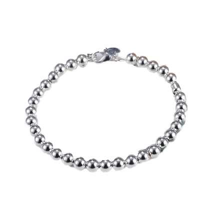 New Women Jewelry 925 Sterling Silver Full Glossy Plated Beads String Chain Bracelet Bangle
New Women Jewelry 925 Sterling Silver Full Glossy Plated Beads String Chain Bracelet Bangle