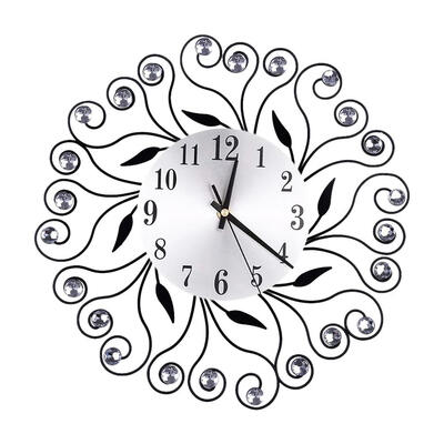 Modern Design Silent Wall Clock Flower Iron Hollow Out Decoration Clocks
Modern Design Silent Wall Clock Flower Iron Hollow Out Decoration Clocks