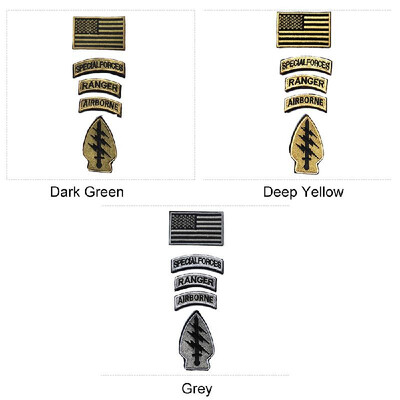 Special Forces Airborne Ranger Tabs Armband Magic Sticker Camouflage Coat Embroidered Patch 
Special Forces Airborne Ranger Tabs Armband Magic Sticker Camouflage Coat Embroidered Patch