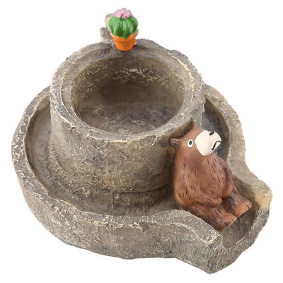 Greensen Creative Handcraft Vintage Stone Mill Bear Modelling Resin Ashtray Home Office Decoration
Greensen Creative Handcraft Vintage Stone Mill Bear Modelling Resin Ashtray Home Office Decoration