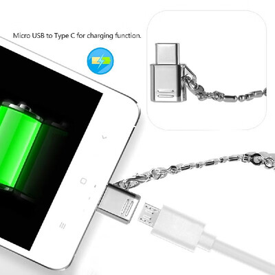 Type-C Adapter Kit Converter Micro USB to Type C Adapter & USB to Type-C with OTG Function Metal Material Anti-lost Ring for Macbo
Type-C Adapter Kit Converter Micro USB to Type C Adapter & USB to Type-C with OTG Function Metal Material Anti-lost Ring for Macbo