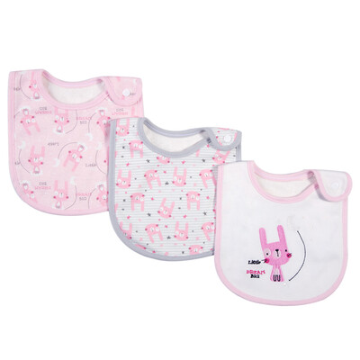 3 Pack Baby Bibs 100 Organic Cotton Drooling Teething Feeding Bib Soft Super Absorbent With Snap Button For 0-36 Months Girls Boy
3 Pack Baby Bibs 100 Organic Cotton Drooling Teething Feeding Bib Soft Super Absorbent With Snap Button For 0-36 Months Girls Boy
