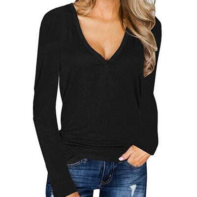 Nomeni Women Ladies Casual Button Long Sleeve V Neck Blouse T-Shirt Tunic Tops BKL
Nomeni Women Ladies Casual Button Long Sleeve V Neck Blouse T-Shirt Tunic Tops BKL