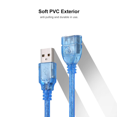 USB Extension Cable Wire Male to Female Extender for Smart TV PS4 Xbox One SSD Data Sync USB20 300cm
USB Extension Cable Wire Male to Female Extender for Smart TV PS4 Xbox One SSD Data Sync USB20 300cm