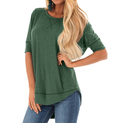Nomeni Women Plus Size Casual Short Sleeve Stitched Detail Blouses Splice Shirts Tops
Nomeni Women Plus Size Casual Short Sleeve Stitched Detail Blouses Splice Shirts Tops