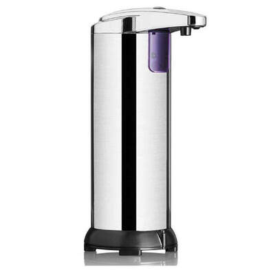 280ml Automatic Sensor Cordless Liquid Soap Dispenser Base Wall Mounted Stainless Steel Touch-free Sanitizer Dispensers
280ml Automatic Sensor Cordless Liquid Soap Dispenser Base Wall Mounted Stainless Steel Touch-free Sanitizer Dispensers