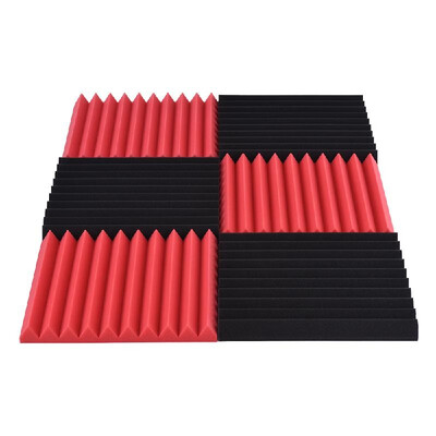 6 Pack Studio Acoustic Foams Sponge Panels Tiles Absorption Sound Insulation Triangle Foam Flame-retardant High Density 50 50cm
6 Pack Studio Acoustic Foams Sponge Panels Tiles Absorption Sound Insulation Triangle Foam Flame-retardant High Density 50 50cm