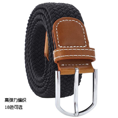 Outdoor youth student casual stretch woven belt Mens&womens punch-free elastic pin buckle belt
Outdoor youth student casual stretch woven belt Mens&womens punch-free elastic pin buckle belt