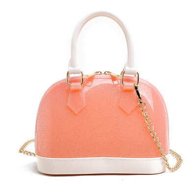 Summer Transparent PVC Shell Lady Handbags for Women 2019 New Chains Fashion Jelly Tote Bags Small Famous Brand Shoulder Bags
Summer Transparent PVC Shell Lady Handbags for Women 2019 New Chains Fashion Jelly Tote Bags Small Famous Brand Shoulder Bags