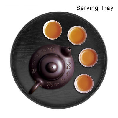 Greensen Round Natural Wood Serving Tray Wooden Plate Tea Food Server Dishes Water Drink Platter 33cm
Greensen Round Natural Wood Serving Tray Wooden Plate Tea Food Server Dishes Water Drink Platter 33cm