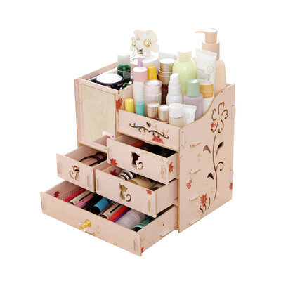 Multifunctional Desktop Storage Box Assembly Wooden Large Capacity Makeup Cosmetic Storage Box with Mirror Multi Drawers DIY Jewel
Multifunctional Desktop Storage Box Assembly Wooden Large Capacity Makeup Cosmetic Storage Box with Mirror Multi Drawers DIY Jewel