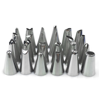 Safe durable cake decor nozzles stainless reusable steel nozzle decorate cakes suitable for baking beginner kitchen cream nozzle
Safe durable cake decor nozzles stainless reusable steel nozzle decorate cakes suitable for baking beginner kitchen cream nozzle