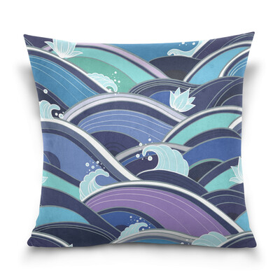 ALAZA Throw Pillow Cover 16 X 16 inch Cushion Cover with Water Waves Printed Pillowcase
ALAZA Throw Pillow Cover 16 X 16 inch Cushion Cover with Water Waves Printed Pillowcase
