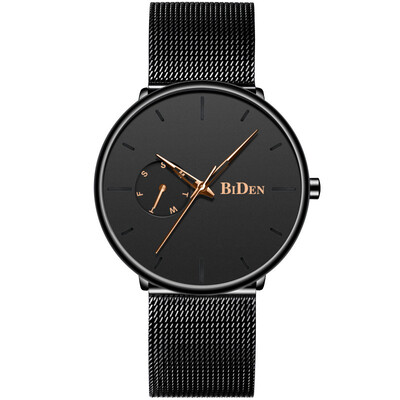 BIDEN Biden new mens watch fashion business waterproof net with quartz watch mens watch 
BIDEN Biden new mens watch fashion business waterproof net with quartz watch mens watch