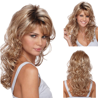 〖Follure〗Fashion Women Synthetic Hair Wig Brown Long Gold Wavy Full Wigs Party Hair Wig
〖Follure〗Fashion Women Synthetic Hair Wig Brown Long Gold Wavy Full Wigs Party Hair Wig