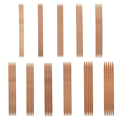 Greensen Set of 11 Carbonized Bamboo Double Pointed Knitting Needles Set 11 Sizes 51in13cm
Greensen Set of 11 Carbonized Bamboo Double Pointed Knitting Needles Set 11 Sizes 51in13cm