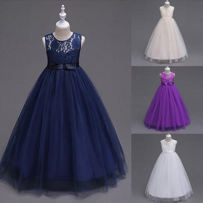 Girls Kids Lace Chiffon Flower Princess Wedding Bridesmaid Pageant Party Formal Dress Dresses
Girls Kids Lace Chiffon Flower Princess Wedding Bridesmaid Pageant Party Formal Dress Dresses